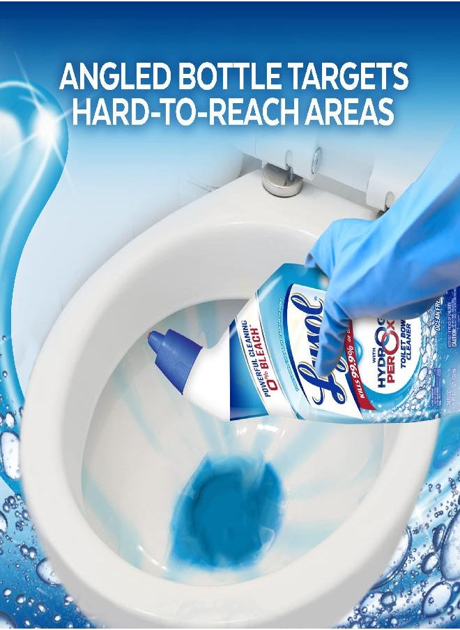 Lysol - Lysol Toilet Bowl Cleaner Gel, For Cleaning and Disinfecting, Bleach Free, Ocean Fresh Scent, 24oz - Image 1