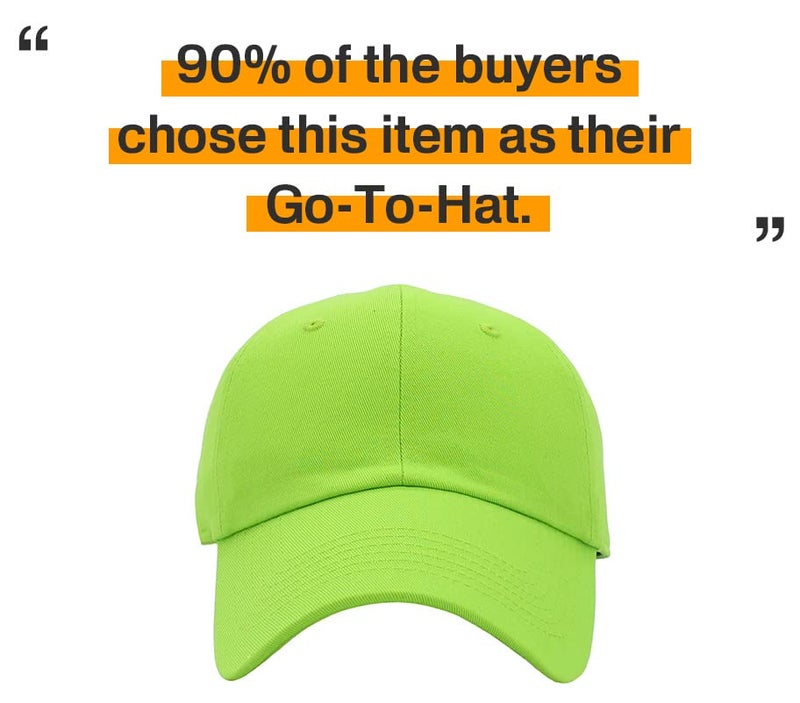 KBETHOS KB-LOW LIM Classic Cotton Dad Hat Adjustable Plain Cap. Polo Style Low Profile (Unstructured) (Classic) Lime Adjustable - Image 5
