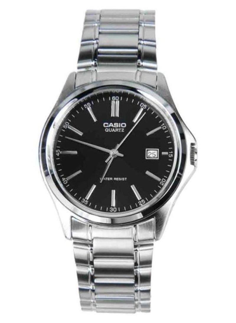 CASIO Men Water Resistant Analog Wrist Watch MTP-1183A-1ADF - 39 mm - Silver - Image 1