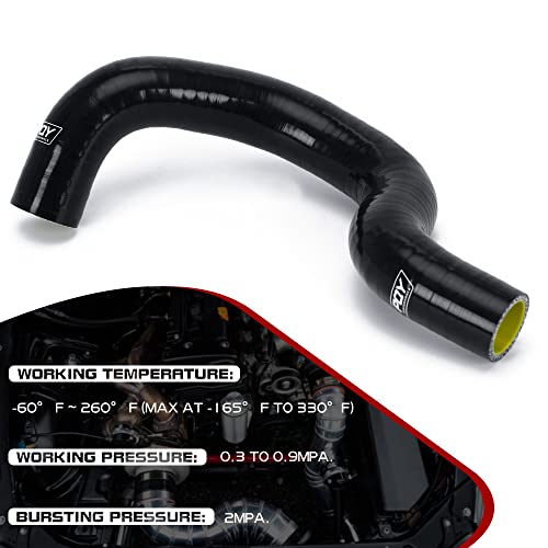 pqy خرطوم رادياتير سيليكون PQY 1 قطعة متوافق مع K20-K24 SWAP EG EK CRX EF SOL INTEGRA CIVIC - Image 4