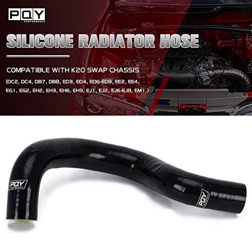 pqy خرطوم رادياتير سيليكون PQY 1 قطعة متوافق مع K20-K24 SWAP EG EK CRX EF SOL INTEGRA CIVIC - Image 3