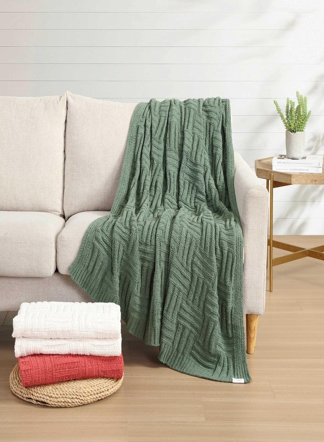 Tommy Bahama - Throw Blanket, Super Soft Bedding, Ideal for Couch & Chair (Chain Basket Coral, 50 x 60) - Image 5