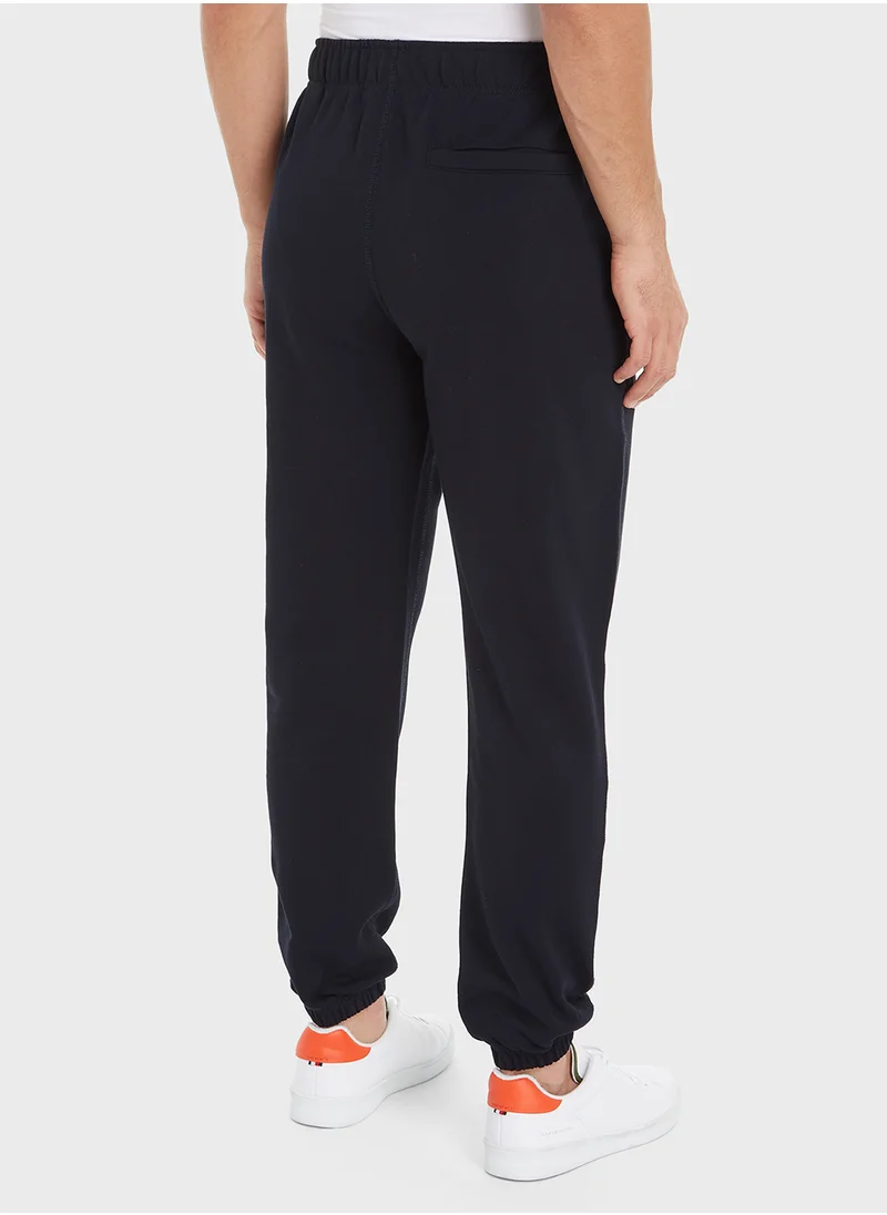 TOMMY HILFIGER Terry Cotton Joggers