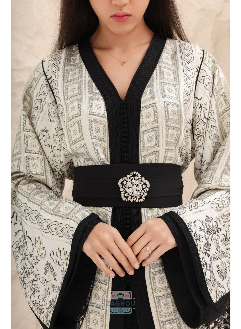 ZAGHOU DIMA TWO-PIECE KAFTAN - Image 4