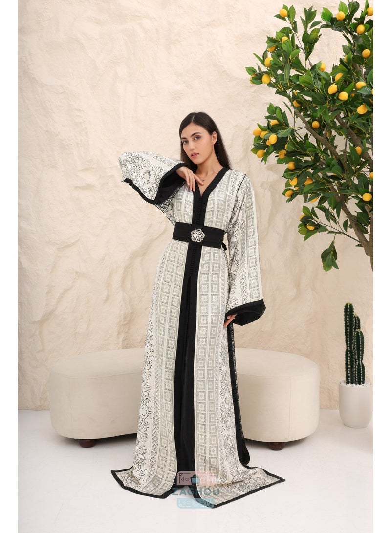 ZAGHOU DIMA TWO-PIECE KAFTAN - Image 1