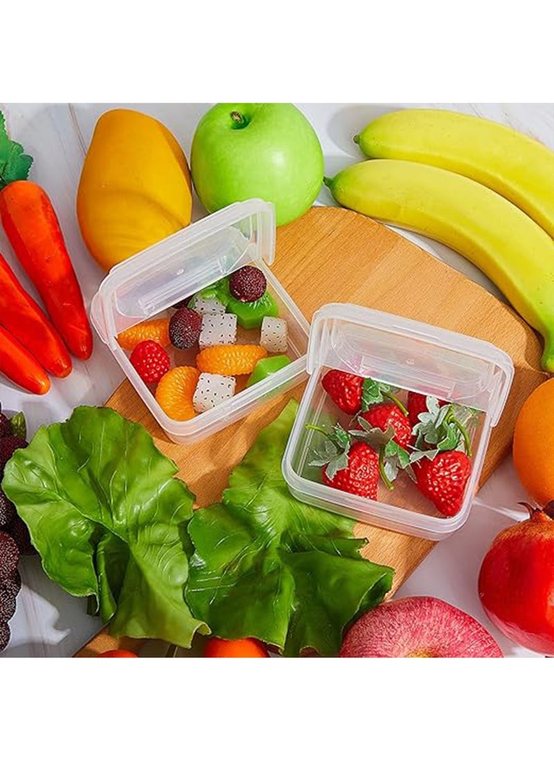 Generic - 2 Pcs Mini Cheese Container for Fridge Sliced Cheese Container for Fridge Cheese Storage Cheese Storage Container for Fridge with Lids for Refrigerator Food Vegetable Keep Cheese - Image 1