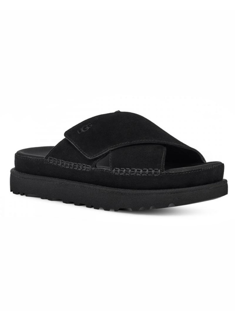 أوغ صندل نسائي من جولدن ستار ذو نعل سميك متقاطع - Image 2