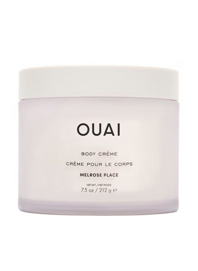 Ouai Body Cream, Melrose Place - Hydrating Whipped Body Cream with Cupuaçu Butter, Coconut Oil and Squalane - Softens Skin and Delivers Healthy-Looking Glow - Sulfate Free Skin Care (7.5 Oz) - Image 1