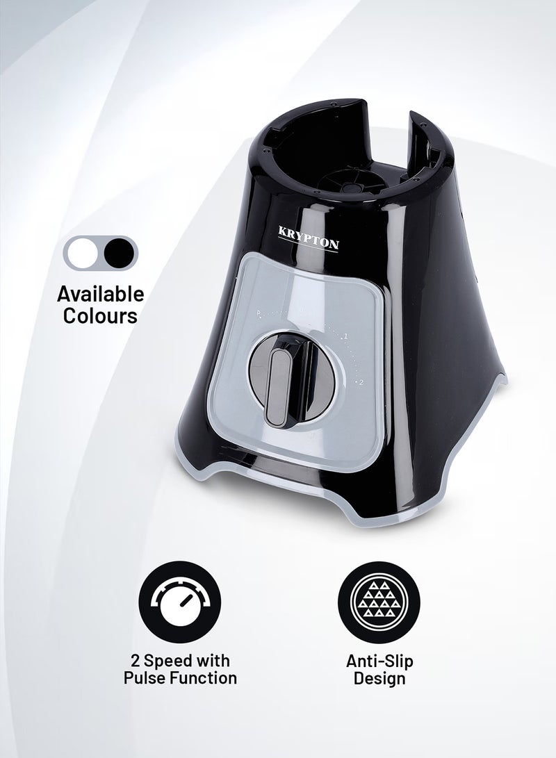 KRYPTON 2-In-1 Blender 1.5 L 400 W KNB6125 White/Black/Clear - Image 3