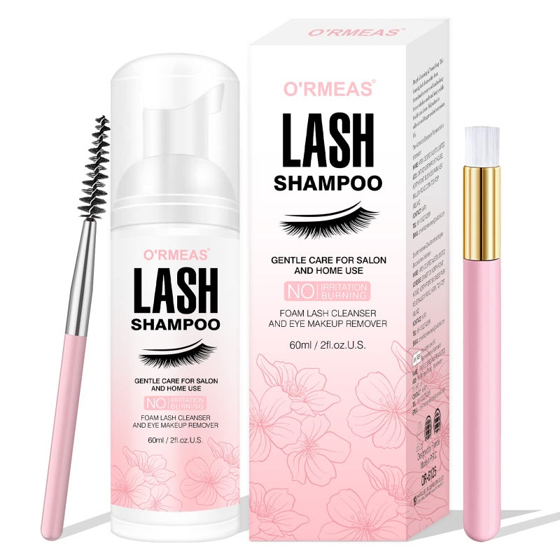 Smarxin Smarxin Lash Shampoo for Eyelash Extension Removal 50ml  Gentle Natural Formula Nourishing Foaming Cleansing Paraben  Sulfate Free 