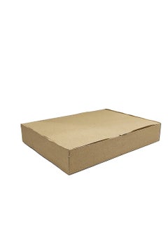 Ideal Pack Cardboard Delivery Boxes – 26 x 26 x 6.5 cm | 5-Pack | Durable Corrugated Cartons for Mailing, Packing, and Storage