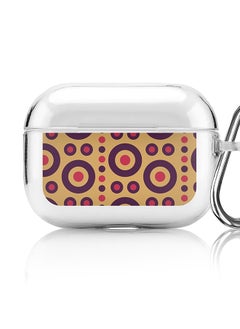 Classic Clear printed Case for Apple AirPods Pro 2nd Generation Thin Transparent Cover [Designed for Apple AirPods Pro 2nd Generation] - Bull's Eye