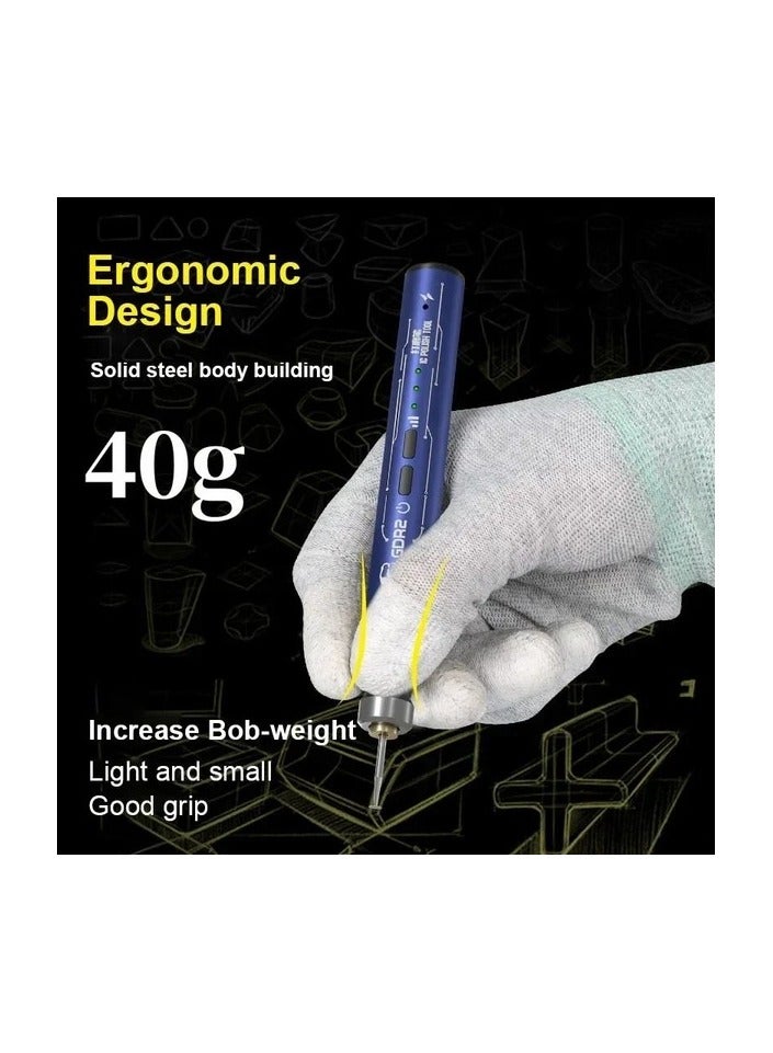 Mechanic GDR2 Electric Polishing Pen – Precision PCB & IC Repair Tool for Mobile Phone Motherboard, Chip & Electronics Maintenance - Image 4