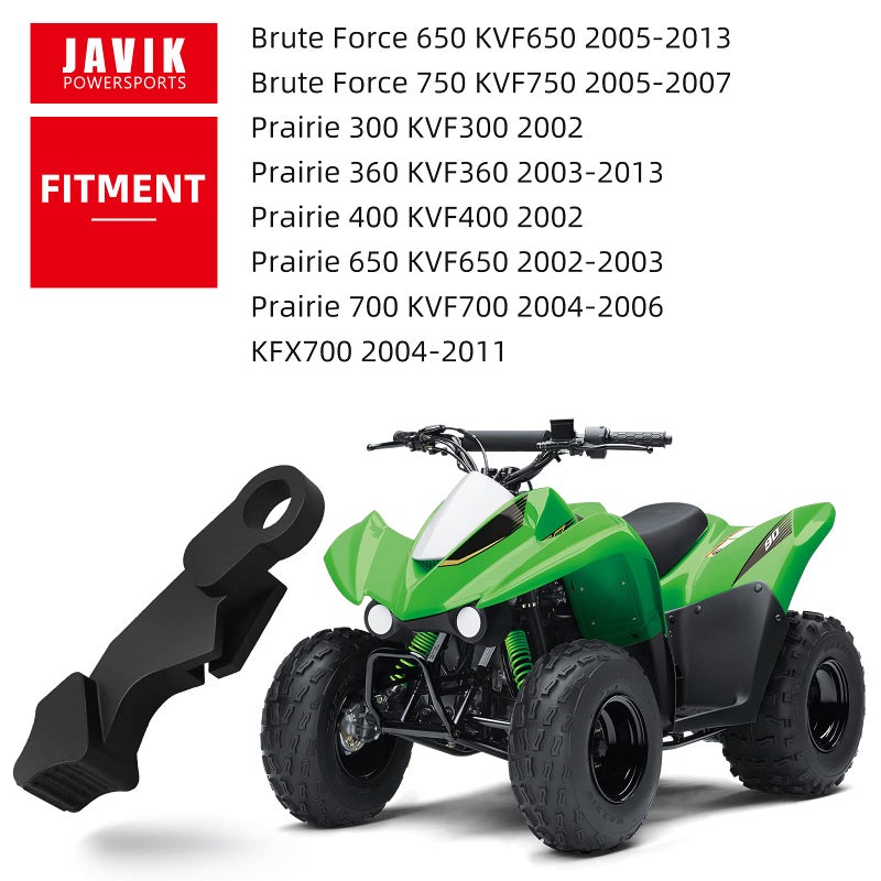 JAVIK Kawasaki ATV Choke Lever Switch (OEM# 46092-1217) - Black Nylon Lever Handle - Image 2