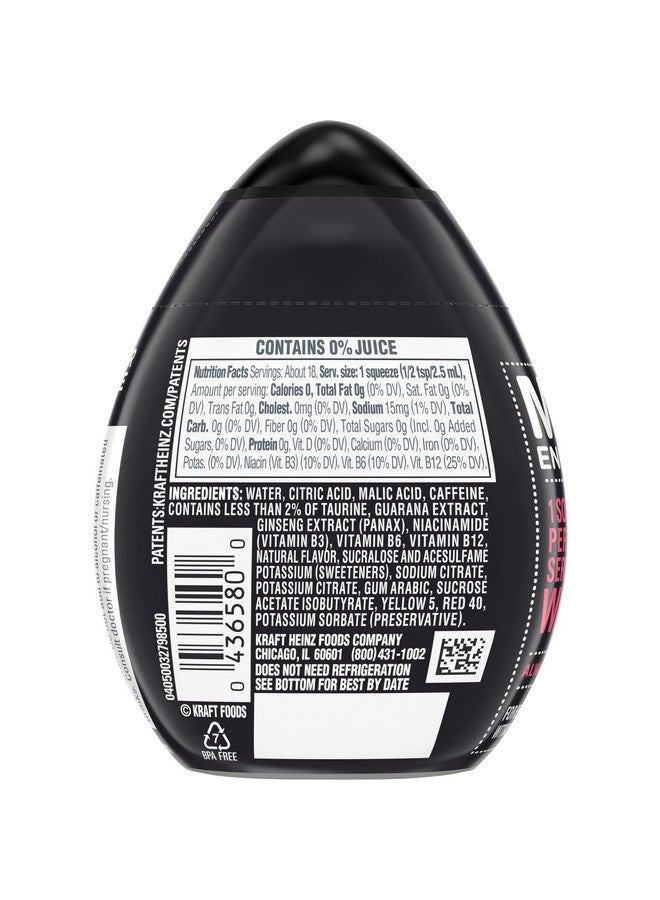 ميو معزز الماء السائل من Mio Energy، بنكهة الفراولة والأناناس المهروسة، 1.62 أونصة (عبوة من 12 قطعة) - Image 5