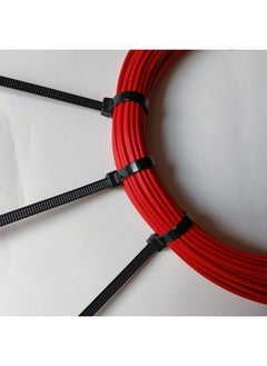 Generic Generic Self Locking Nylon Cable Zip Ties, 2.5 X 100mm (Black, 100 Piece)  - Image 3