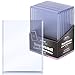 BCW 10 Brand Extra Super Thick Card Top Load for Baseball Cards 3 X 4 X 5 mm Thick Card Topload Holder 197 Pt - Image 3