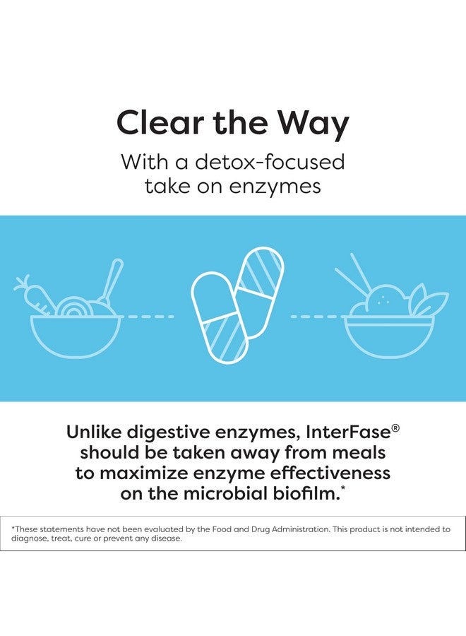 Klaire Labs Klaire Labs SFI Health Ther-Biotic InterFase - Multi Enzyme Formula for Digestive Health & Gut Balance - Designed to Support a Healthy Microbiome (60 Capsules) - Image 4