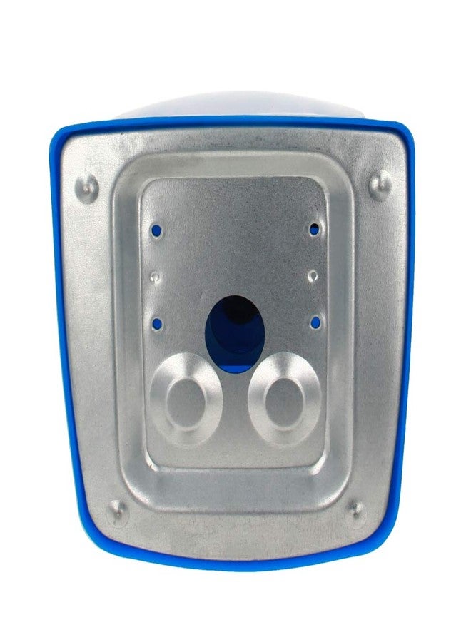 اتول مارت ميزان مطبخ ميكانيكي من يوتول مارت - ميزان طعام للحمية - بوحدات قياس بالباوند والكيلوغرام - نطاق قياس 5000 غرام، دقة 5 غرام، مع صينية زرقاء - Image 3