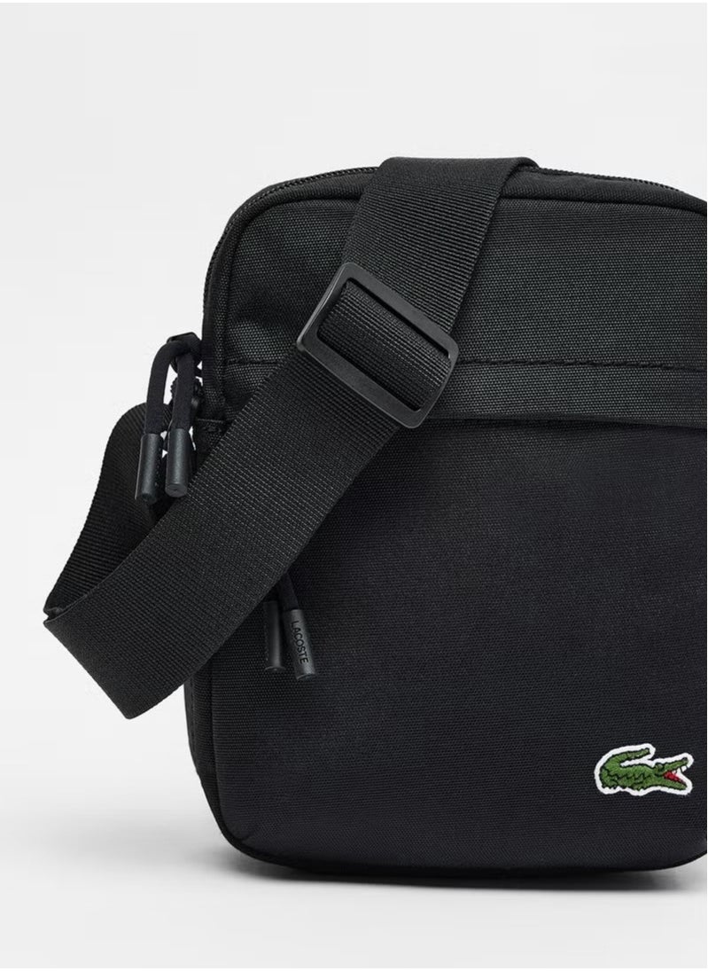 LACOSTE Neocroc Basic Messenger Bag Black  - Image 2
