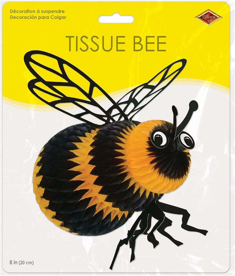 Beistle Tissue Bee 8 in - Image 5