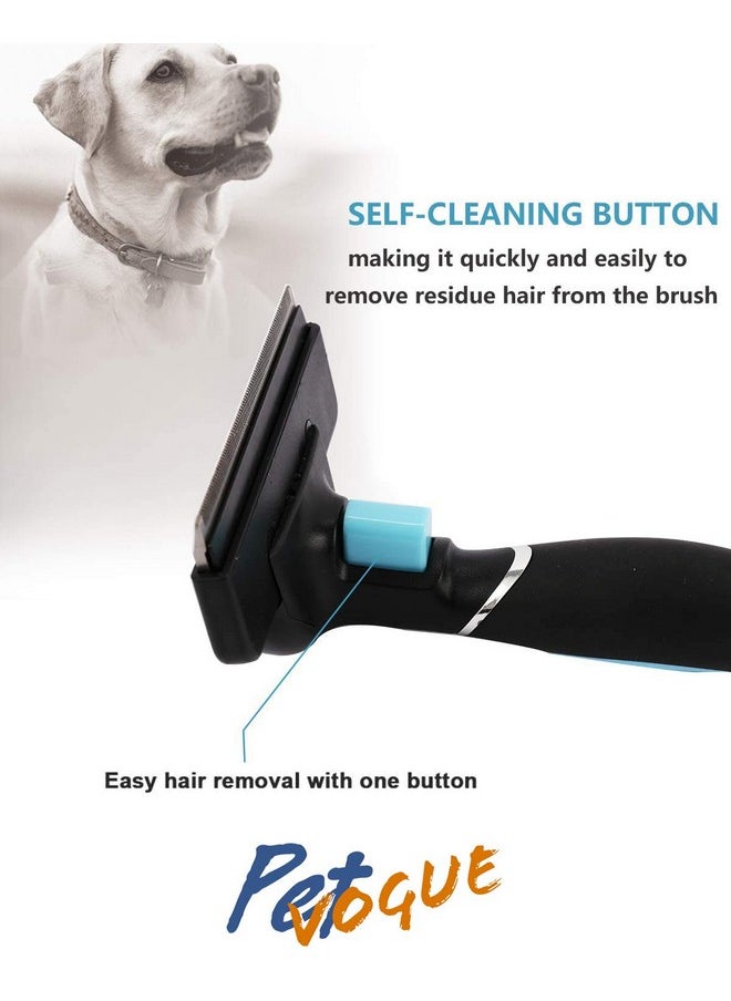 Deshedding Brush For Dogs, Shedding Tool Comb For Short Medium Long Hair - Cat Brush - Pet Grooming Brush - Effectively Reduce Shedding - Pet Hair Remover, Grooming & Cleaning - pzsku/Z245544DAF84968BD3624Z/45/_/1728311460/fef56378-fdb9-4168-8435-1d2a5bda82ed