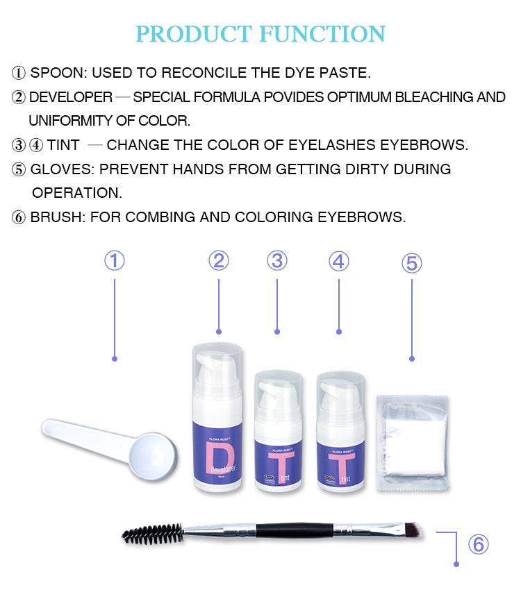 Guaranteed Quality Tinting Eyelash Mascara Eyebrow Tint Dye - Image 4