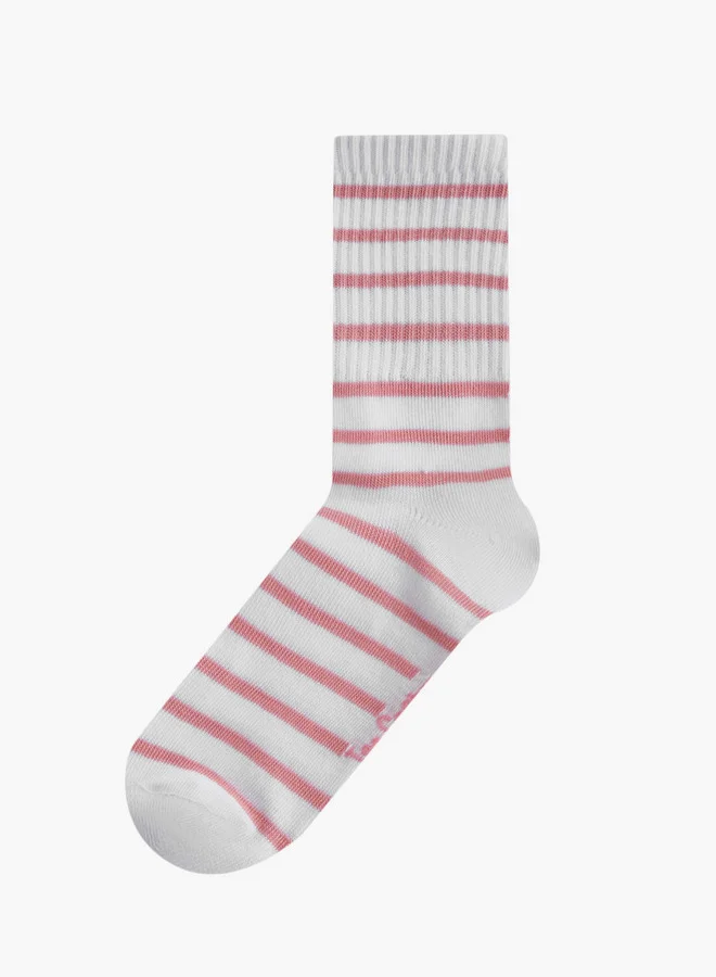 لي كوبر Textured Crew Length Socks - Set of 5
