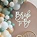 MASTRON Bride to Be Sign White Felt Letters Bridal Shower Sign for Backdrop Bride to Be Sign Letters for Balloon Arch Photo Props Bachelorette Engagement Wedding - Image 3