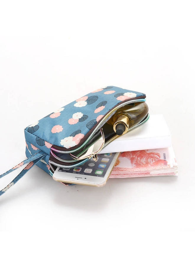 Custom Women's Three-Layer Hand Bag Mobile Phone Bag Women's Small Bag Casual Coin Purse Women's Hand Bag-Color:A Flash In The Pan - Image 3