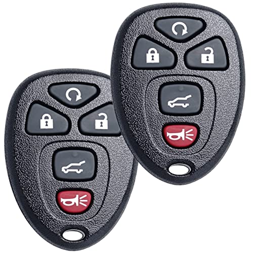 Mechanmagic Keyless Entry Remote Control Key Fob Replacement Fits for Chevy Traverse 2007-2016 Tahoe Suburban GMC Acadia Yukon XL Denali Buick Enclave Cadillac Escalade Saturn Outlook OUC60270 - Image 2