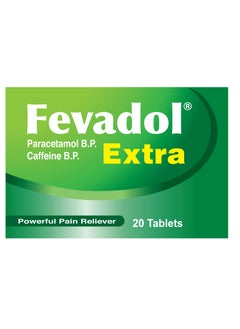 FEVADOL Pack Of 2 Fevadol Extra Tablet 20Pcs  - Image 2