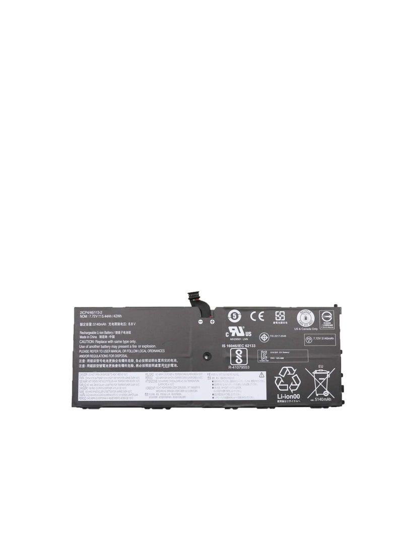 Terabyte REPLACEMENT Laptop Battery Compatible for L16L4P91 01AV454 L16M4P91 L16S4P91 SB10K97599 5B10W13919 Laptop Battery Replacement for Lenovo ThinkPad X1 Tablet 3rd Gen Series(7.72V 42Wh - Image 1