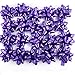 Worlds Purple Confetti Gift Bows Star Gift Bows for Christmas Gift Wrap Bows 234 Inch20 Pack - Image 3