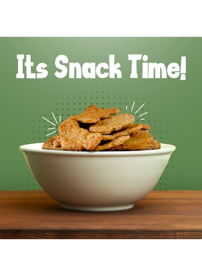 Koala Picks Zaatar Crackers – 40g Pack – Baked Savory Snack – No Refined Sugar, No Preservatives – Made with Real Cheese & Butter – Healthy Crackers for Kids & Adults - Image 5