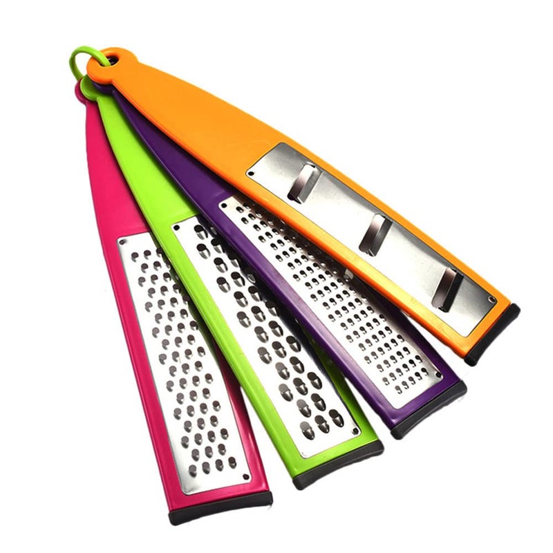 SEIWEI 4PCS Multi-Purpose Vegetable Slicer Set Stainless Steel Cheese Grater & Vegetable Chopper for Vegetables Fruits Hand-held Shredder Cutter Grater Slicer Kitchen Tool - Image 1