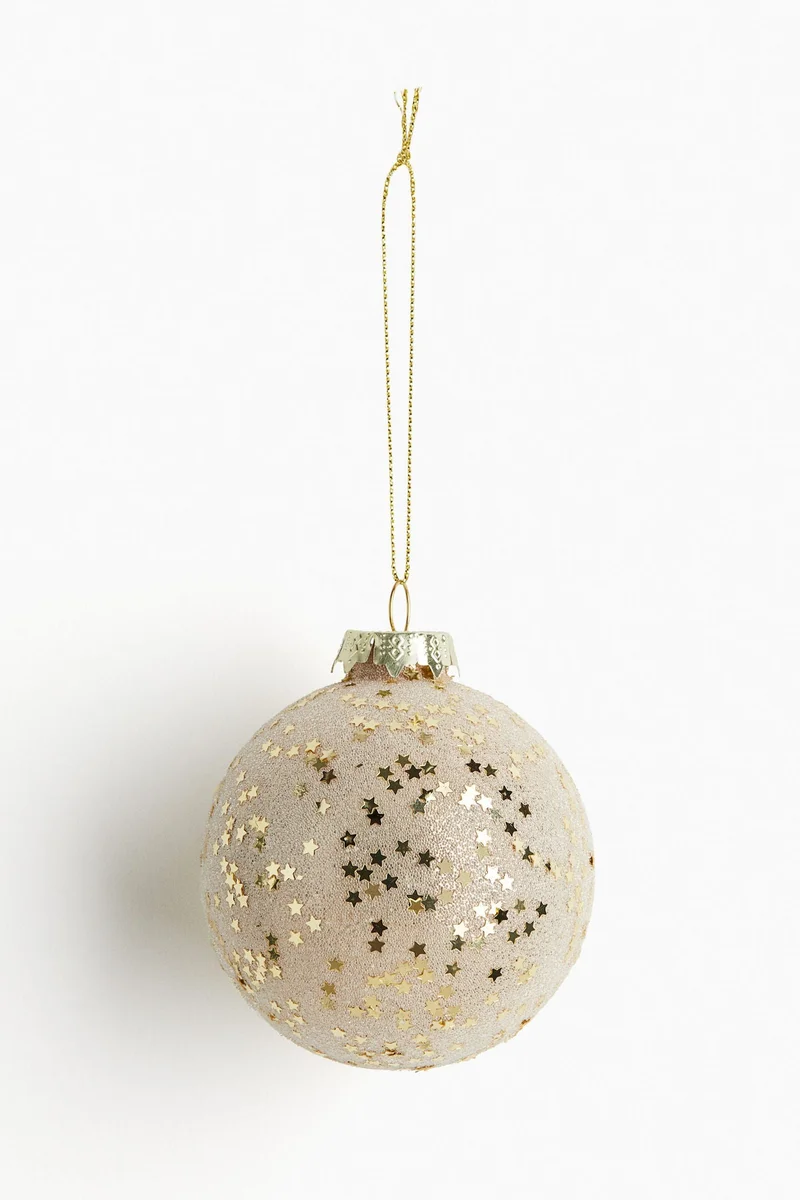 H&M Glittery bauble