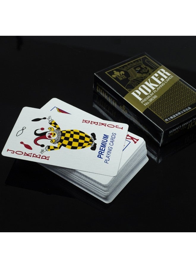 Deli Playing Cards, 10 Decks, Eco-friendly Material, Durable Entertainment Cards, Gold Color - Image 5