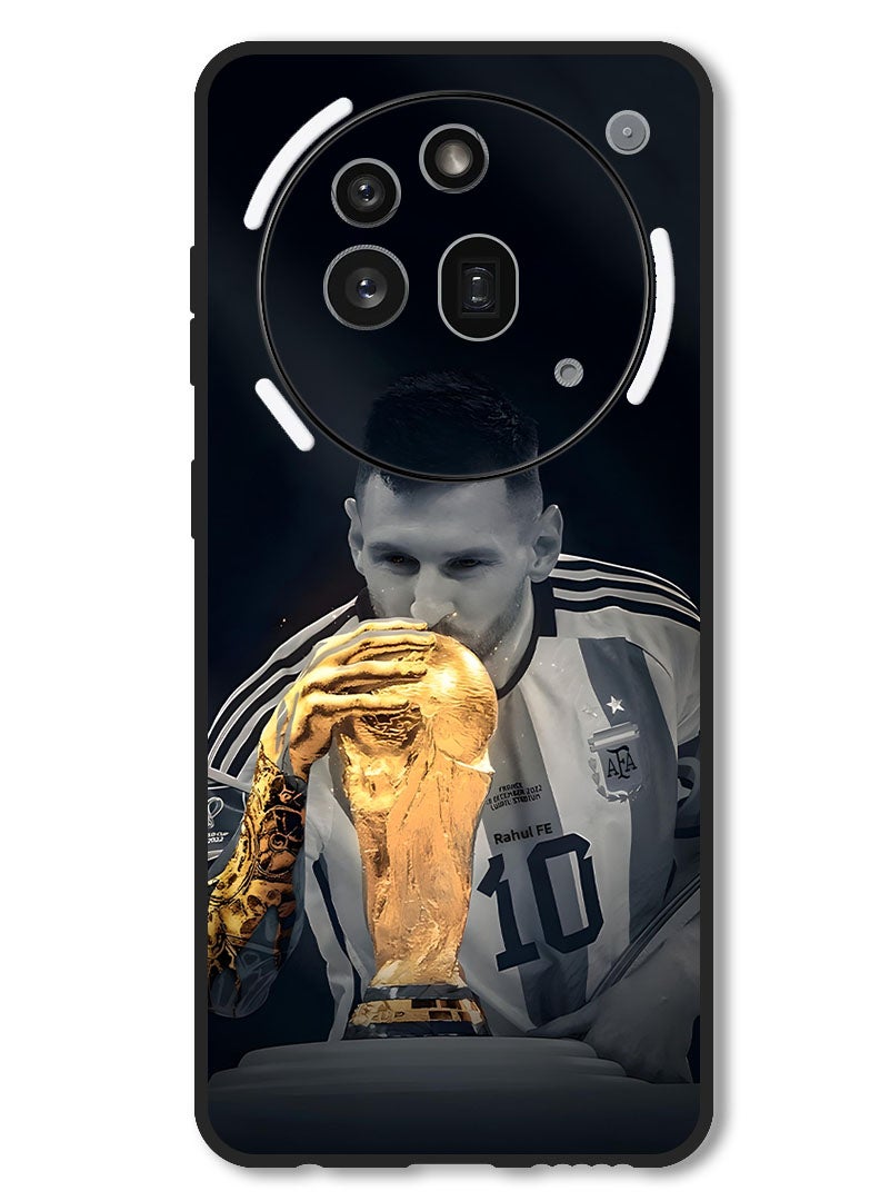Theodor Case Compatible with Nothing Phone 3a Pro Protection Shockproof Bumper Cover Messi (1) - Image 1