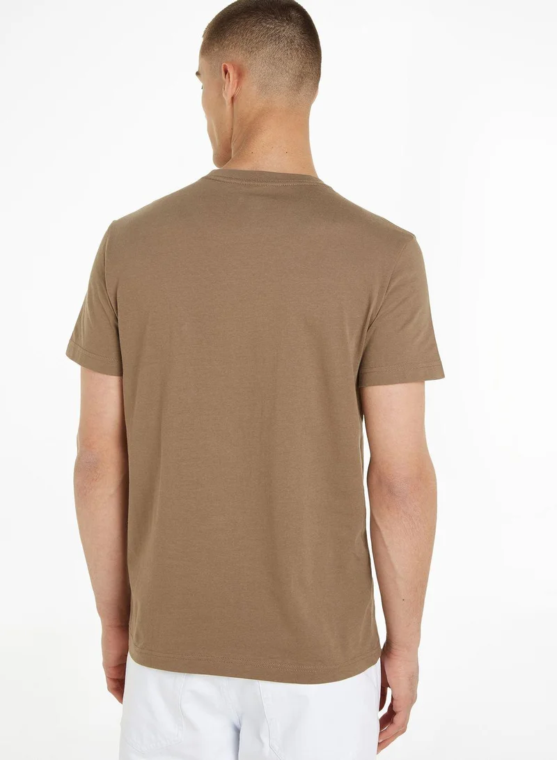 Calvin Klein Jeans 2 Pack Logo Crew Neck T-Shirt