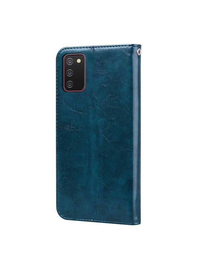 اس-توب جراب لهاتف Samsung Galaxy A02s مصنوع من الجلد بنسيج الشمع الزيتي - Image 3