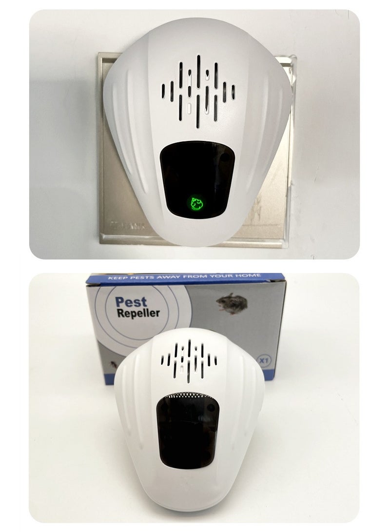 Generic Ultrasonic Pest Repellent, Rodent Repellent Ultrasonic Electronic Mouse Repellent, Pest Control Device for Mosquito, Rat, Cockroach Pest Control  - Image 2