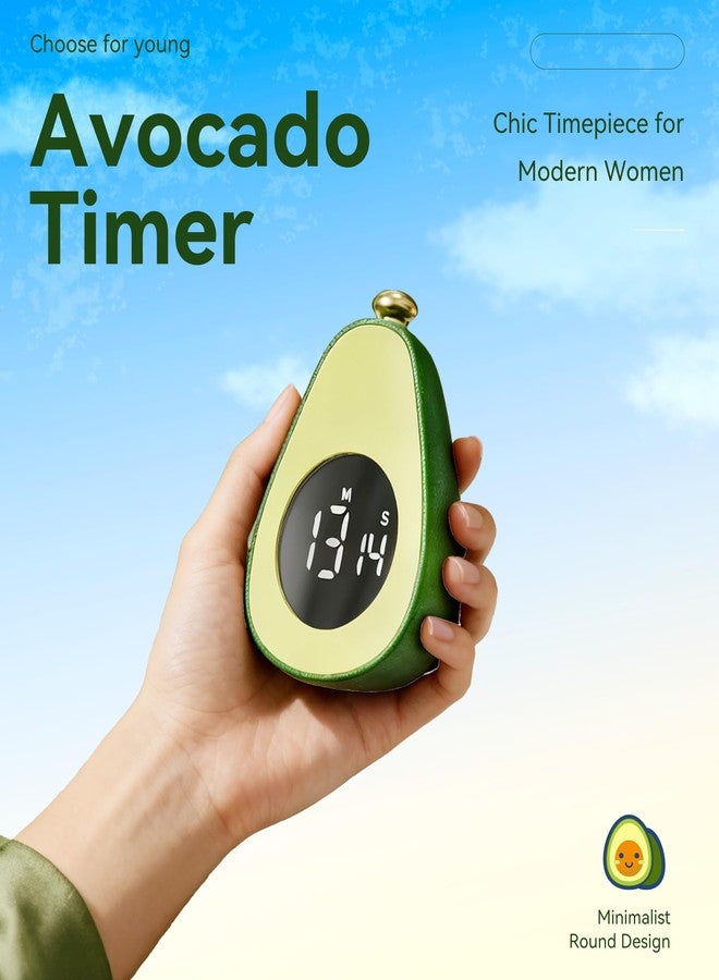 Doli Yearning Avocado Digital Visual Timer for Kids, Potty Training Timer for Toddler Avocado - Image 2