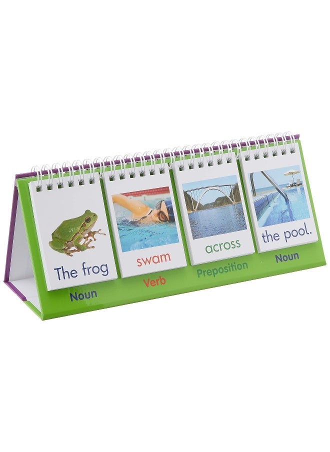 Junior Learning Junior Learning Sentence Flips Double-Sided Flip Stand, Ages 4-6, Vocabulary & Grammar, K-1  - Image 3