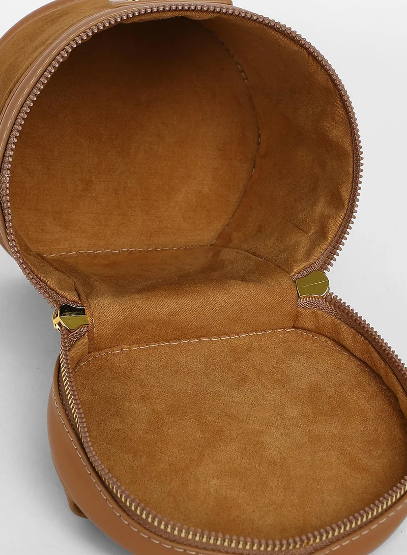 صوص هاوت Women's The Velvet Bucket Bag - Chocolate Brown
