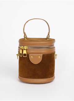Haute Sauce Women's The Velvet Bucket Bag - Chocolate Brown  - Image 5