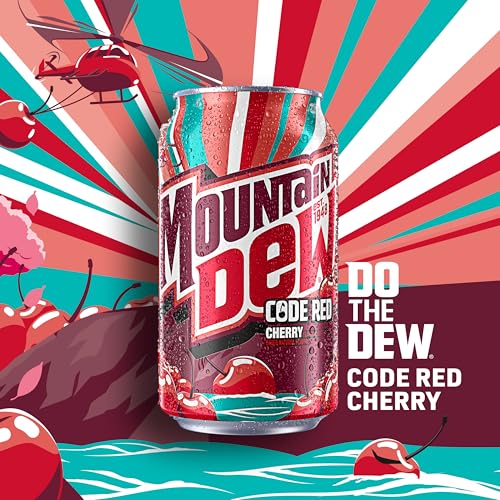 Mountain Dew Code Red Cherry, 12 Fl Oz Cans, 12 Pack - Image 4
