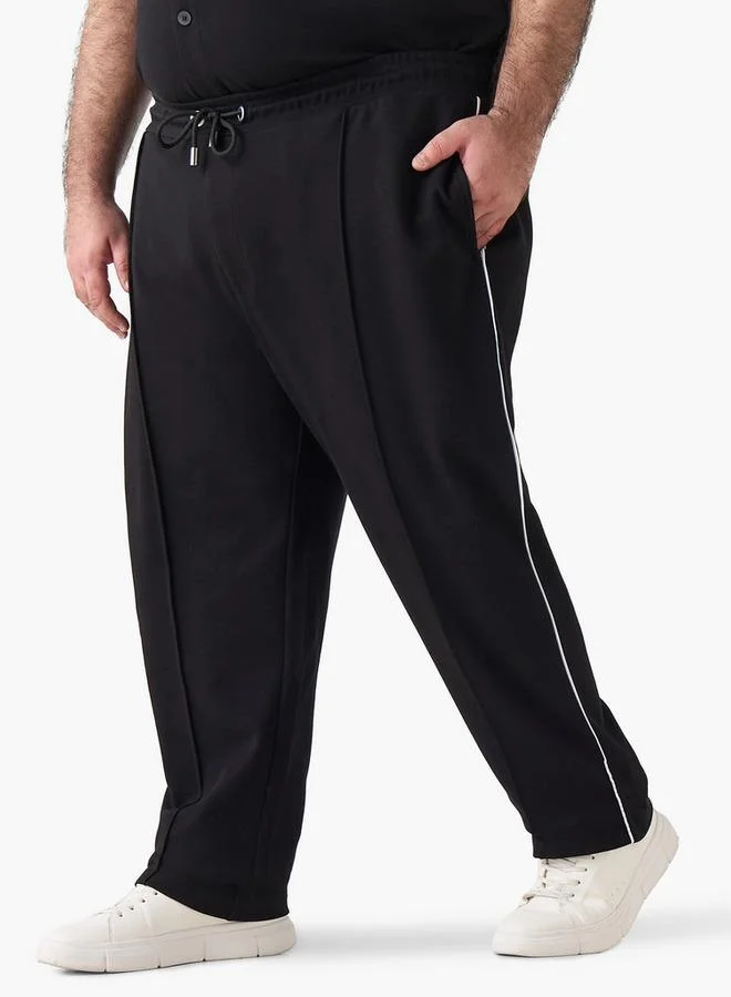 ماكسيم Men Relaxed Fit Joggers with Drawstring Closure