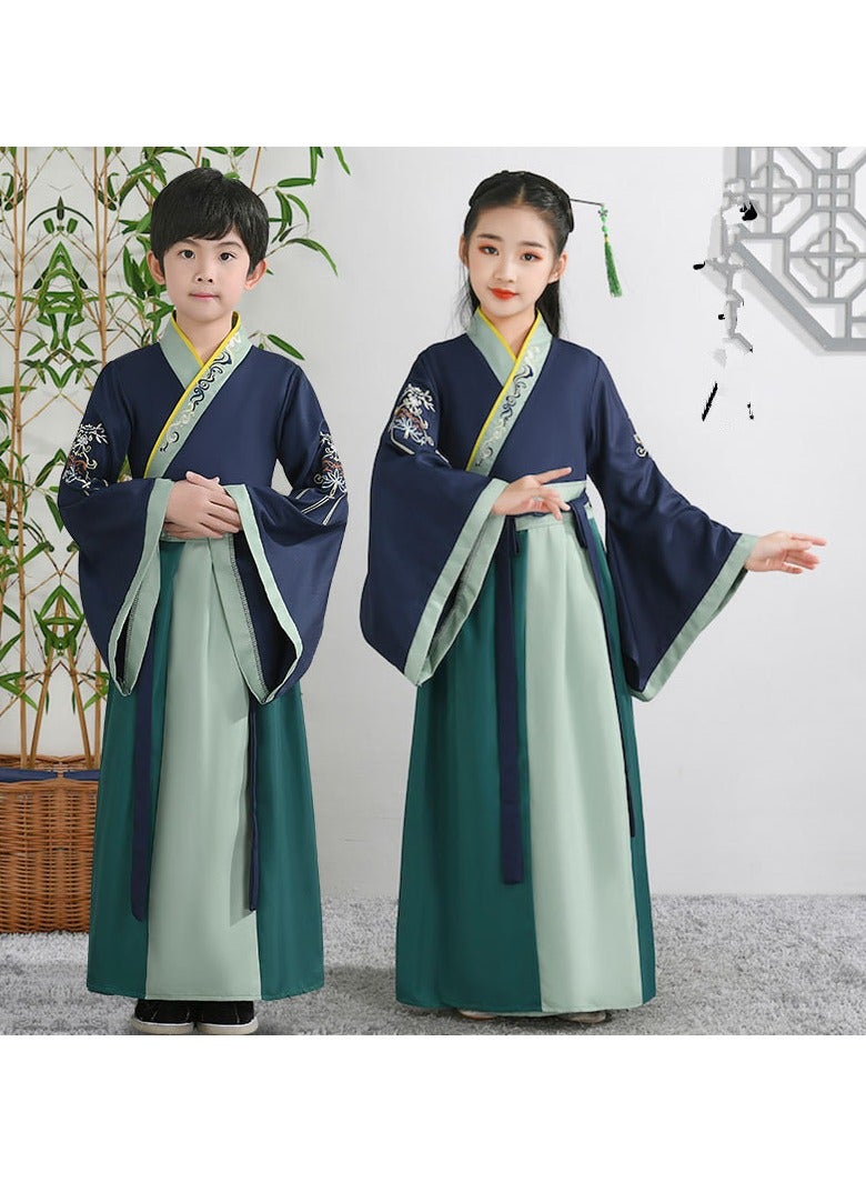 general Traditional Girl's Ancient Hanfu Costume - Elegant Princess Performance Dress for Stage, Cosplay & Cultural Events - Image 1