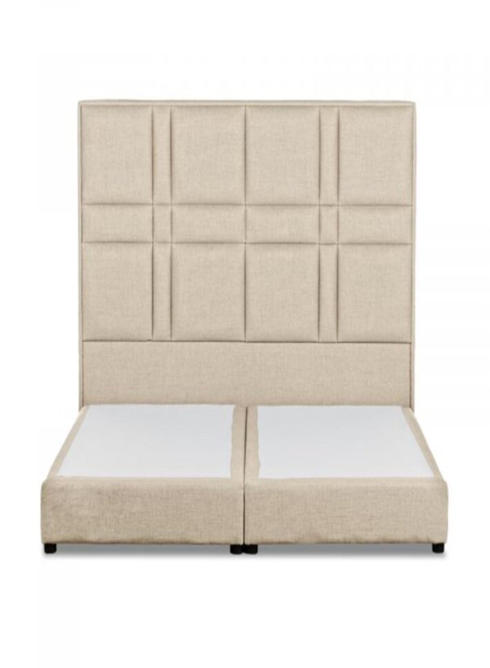 House One Narjis | Velvet Bed Frame - Ivory  - Image 3